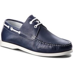 Mokasyny GINO ROSSI - Bari MMV095-314-HN00-5700-0 59. Niebieskie mokasyny męskie Gino Rossi, na co dzień, bez wzorów, ze skóry, eleganckie, bez zapięcia. W wyprzedaży za 229,90 zł.