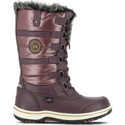 Leaf kozaki dziewczęce LFV22007B 36 bordowy. Czerwone buty dziewczęce zimowe Leaf, na sznurówki. Za 319,00 zł.