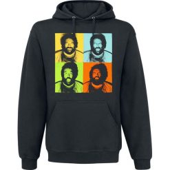 Bud Spencer Banana Joe Bluza z kapturem czarny. Czarne bluzy męskie marki Bud Spencer, xl, z nadrukiem, z kapturem. Za 184,90 zł.