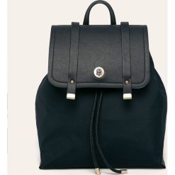 Tommy Hilfiger - Plecak. Niebieskie plecaki damskie TOMMY HILFIGER, bez wzorów, z nylonu. Za 499,90 zł.