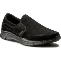 Półbuty SKECHERS - Mind Game 51502/BBK Black. Czarne półbuty męskie Skechers, na co dzień, bez wzorów, ze skóry, klasyczne, bez zapięcia. W wyprzedaży za 209,00 zł.