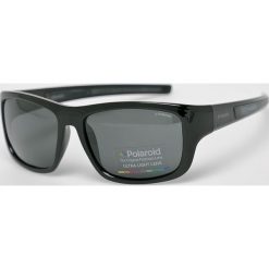 Polaroid - Okulary PLD3012S. Czarne okulary przeciwsłoneczne męskie marki Polaroid, z materiału, prostokątne. W wyprzedaży za 219,90 zł.