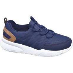 Sneakersy damskie Venice granatowe. Niebieskie sneakersy damskie Venice, z materiału. Za 119,90 zł.