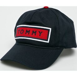 Tommy Hilfiger - Czapka. Czarne czapki z daszkiem męskie TOMMY HILFIGER. Za 159,90 zł.