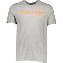 Koszulka "Alex" w kolorze szarym. Szare koszulki męskie Mustang Men, xxl, z nadrukiem, z okrągłym kołnierzem, bez rękawów. W wyprzedaży za 43,95 zł.