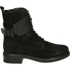 Botki - 5687118 BLACK. Czarne botki damskie marki Venezia, ze skóry. Za 169,00 zł.