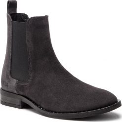 Sztyblety GUESS - FM5BLU SUE10 ASPHALT. Szare sztyblety męskie Guess, ze skóry, bez zapięcia. Za 689,00 zł.