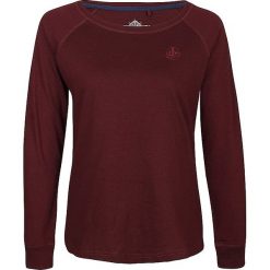 Koszulka w kolorze bordowym. Czerwone t-shirty damskie marki Dreimaster, xs, z bawełny, z okrągłym kołnierzem, z długim rękawem. W wyprzedaży za 64,95 zł.