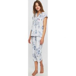 Lauren Ralph Lauren - Piżama. Białe piżamy damskie Lauren Ralph Lauren, s, bez wzorów, z bawełny, bez rękawów. W wyprzedaży za 219,90 zł.
