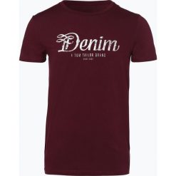 T-shirty męskie: Tom Tailor Denim – T-shirt męski, czerwony