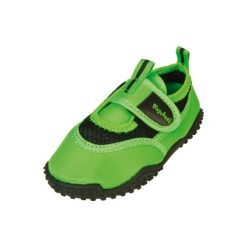 Playshoes Buty do wody neon zielony - Gr.Moda (6 - 24 miesięcy ). Zielone buciki niemowlęce marki Playshoes, z materiału. Za 59,00 zł.