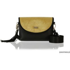 TOREBKA PURO SMART 2430 OLD GOLD SHIMMER. Torebki klasyczne damskie Pakamera, bez wzorów, eleganckie, na ramię, bez dodatków. Za 110,00 zł.