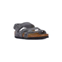 Sandały Dziecko Birkenstock CANBERRA DARK GREY. Szare sandały chłopięce Birkenstock, bez zapięcia. Za 252,70 zł.
