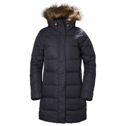 Helly Hansen Kurtka W Aden Down Parka Graphite Blue L. Niebieskie kurtki sportowe damskie Helly Hansen, l, z puchu. Za 679,00 zł.
