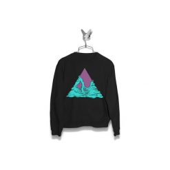 Bluza Trójkątny Glut Męska. Czarne bluzy męskie Failfake, s, bez wzorów, bez kołnierzyka, bez rękawów, bez kaptura. Za 170,00 zł.