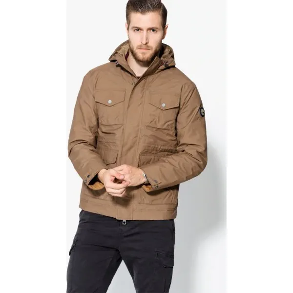 Timberland Kurtka Dv Mount Isolation Cruiser , beżowy, rozmiar L. Brązowe kurtki męskie Timberland, na zimę, m, bez wzorów, z bawełny, bez kaptura. W wyprzedaży za 479,99 zł.