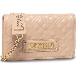 Torebka LOVE MOSCHINO - JC4010PP1ALA0107 Naturale. Brązowe torebki klasyczne damskie Love Moschino, bez wzorów, ze skóry ekologicznej, eleganckie, bez dodatków. W wyprzedaży za 479,00 zł.