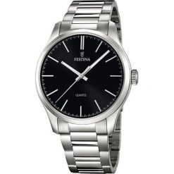 Festina Klasik 16807/2. Szare zegarki męskie Festina, ze stali. W wyprzedaży za 332,00 zł.