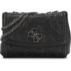 Guess New Wave Mini Cross body bag Czarny. Czarne torebki klasyczne damskie Guess, w paski, z poliesteru. Za 478,95 zł.
