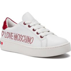 Sneakersy LOVE MOSCHINO - JA15163G18IFL100 Bianco. Półbuty damskie Love Moschino. Za 899,00 zł.
