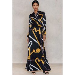 Sukienki: Stine Goya Sukienka Astrid – Black,Multicolor