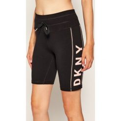 Szorty sportowe DKNY Sport DP0S4738. Czarne spodnie damskie DKNY Sport, s, bez wzorów. Za 229,00 zł.