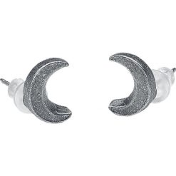 Kolczyki damskie: Alchemy Gothic Sickle Moon Ear Studs Kolczyki - Earpin srebrny