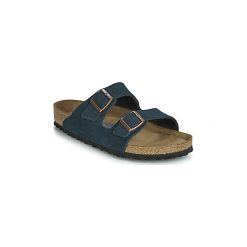 Klapki Birkenstock ARIZONA SFB. Niebieskie kapcie męskie Birkenstock, bez wzorów. Za 419,00 zł.