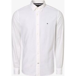 Tommy Hilfiger - Koszula męska, biały. Białe koszule męskie TOMMY HILFIGER, s, bez wzorów, z bawełny, klasyczne, z klasycznym kołnierzykiem, bez rękawów. Za 199,95 zł.