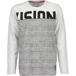 Blue Seven - Longsleeve dziecięcy 140-176 cm. Szare t-shirty chłopięce Blue Seven, z nadrukiem, z bawełny, z długim rękawem. W wyprzedaży za 59,90 zł.