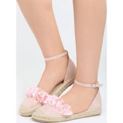 Espadryle damskie: Różowe Espadryle Mimi Pink