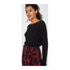 Sweter damski. Brązowe bez kategorii Promod, z dzianiny. Za 139,90 zł.