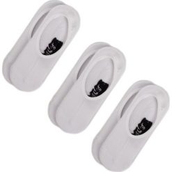 Zestaw 3 par stopek unisex VANS - Classic Super No VN000XS9WHT White. Białe skarpetki damskie Vans, bez wzorów, z elastanu. Za 59,00 zł.