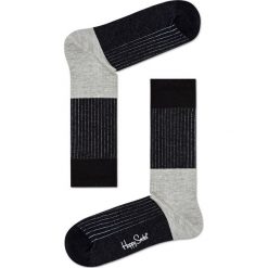 Happy Socks - Skarpety Rib. Czarne skarpetki męskie marki Happy Socks, z bawełny. W wyprzedaży za 29,90 zł.