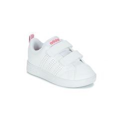 Buty Dziecko adidas ADV SCRATCH GRL. Białe trampki dziewczęce Adidas, bez wzorów, bez zapięcia. Za 134,50 zł.
