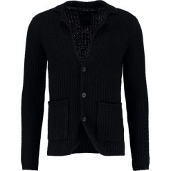 Casual Friday Kardigan black. Czarne kardigany męskie marki Casual Friday, m, z materiału, casualowe. W wyprzedaży za 356,15 zł.