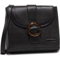 Torebka MONNARI - BAG3330-020 Black. Czarne listonoszki damskie Monnari, bez wzorów, ze skóry ekologicznej, bez dodatków. W wyprzedaży za 119,00 zł.