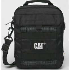 Caterpillar - Torba. Czarne torby na laptopa marki Caterpillar, w paski, z poliesteru. Za 159,90 zł.