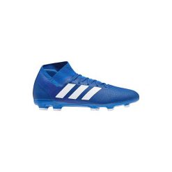Buty do piłki nożnej Nemeziz 18.3 FG korki. Szare bez kategorii marki Adidas, z syntetyku, do piłki nożnej. Za 299,99 zł.