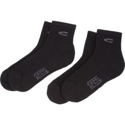 Zestaw 2 par niskich skarpet unisex CAMEL ACTIVE - 6592 Black 610. Czarne skarpetki damskie Camel Active, bez wzorów, z elastanu. Za 35,00 zł.