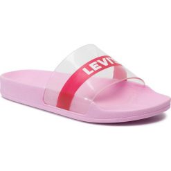 Klapki LEVI'S - 230668-794-82 Regular Pink. Różowe klapki damskie Levi's®, bez wzorów, z tworzywa sztucznego, bez obcasa. Za 109,00 zł.