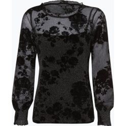 Esprit Collection - Bluzka damska, czarny. Czarne bluzki damskie marki Esprit Collection, xl, z nadrukiem, eleganckie, bez kołnierzyka, bez rękawów. Za 99,95 zł.