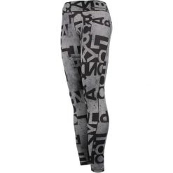 Legginsy: legginsy damskie ADIDAS WORKOUT LONG TIGHT TYPO / AJ5049