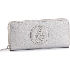 Duży Portfel Damski LIU JO - Xl Zip Around N19201 E0037 Silver 00532. Szare portfele damskie marki Liu Jo, bez wzorów, ze skóry ekologicznej. Za 299,00 zł.
