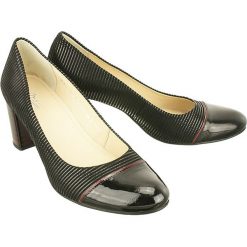 MARCO SHOES 0312P-189-021-026-1 czarny, czółenka damskie. Czarne czółenka damskie Marco Shoes, bez wzorów, ze skóry, bez obcasa, na obcasie. Za 239,00 zł.