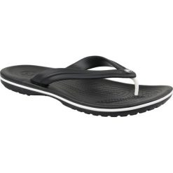 Crocs Crocband Flip 11033-001. Czarne klapki męskie Crocs, bez wzorów, z syntetyku. W wyprzedaży za 119,99 zł.