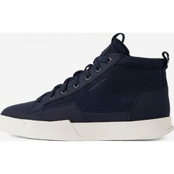 Sneakersy "Rackam Core" w kolorze granatowym. Niebieskie trampki męskie G-Star, na sznurówki. W wyprzedaży za 318,95 zł.