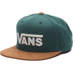 Vans Drop V Czapka z daszkiem Zielony. Zielone czapki męskie Vans, z wełny. Za 119,95 zł.