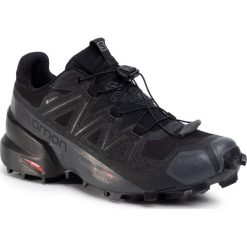 Buty SALOMON - Speedcross 5 Gtx W GORE-TEX 407954 25 V0 Black/Black/Phantom. Czarne buty sportowe damskie Salomon, z materiału, sportowe, do biegania. Za 699,00 zł.