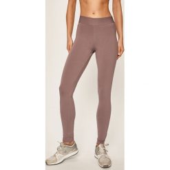 Adidas Performance - Legginsy. Fioletowe spodnie damskie adidas Performance, s, z bawełny. Za 129,90 zł.